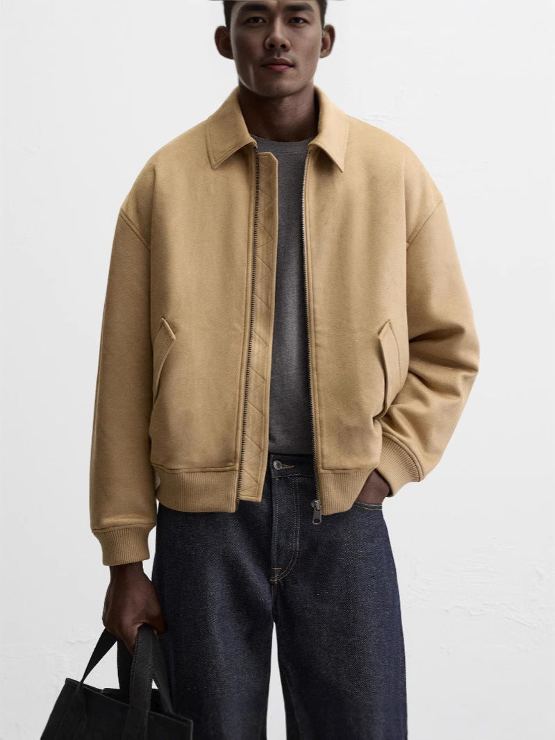 Herren lässige Steppjacke mit attraktivem Schnitt und praktischen Taschen Hedi-Mode