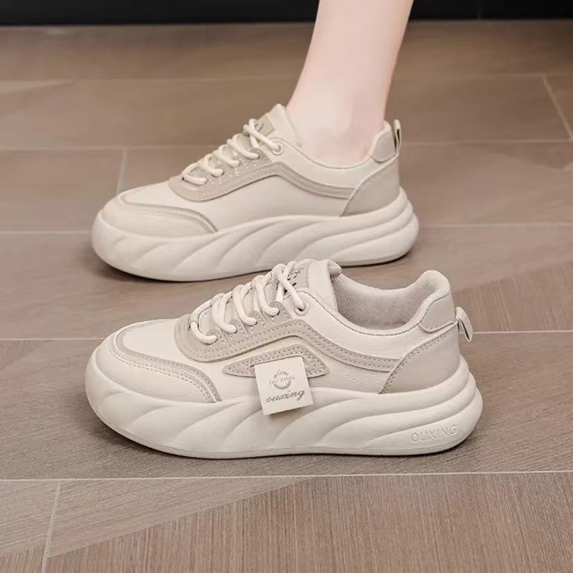 Damen sportive Sneakers mit atmungsaktiver Mesh-Oberfläche und dämpfender Sohle R&B