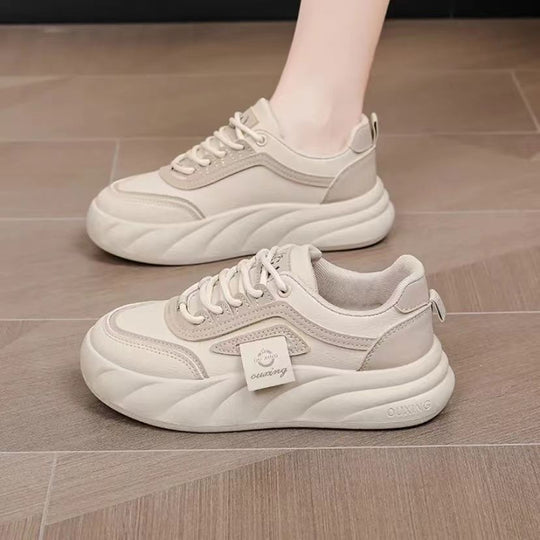 Damen sportive Sneakers mit atmungsaktiver Mesh-Oberfläche und dämpfender Sohle R&B