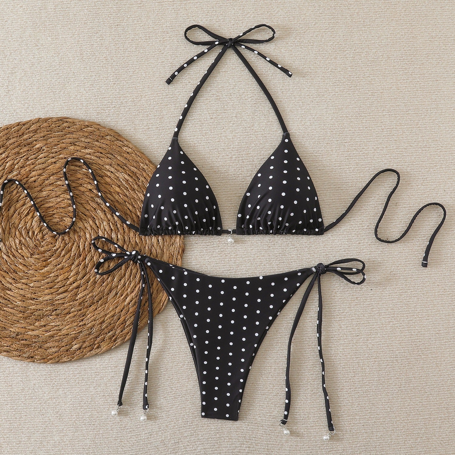 Damen Bikini mit verstellbarem Träger R&B