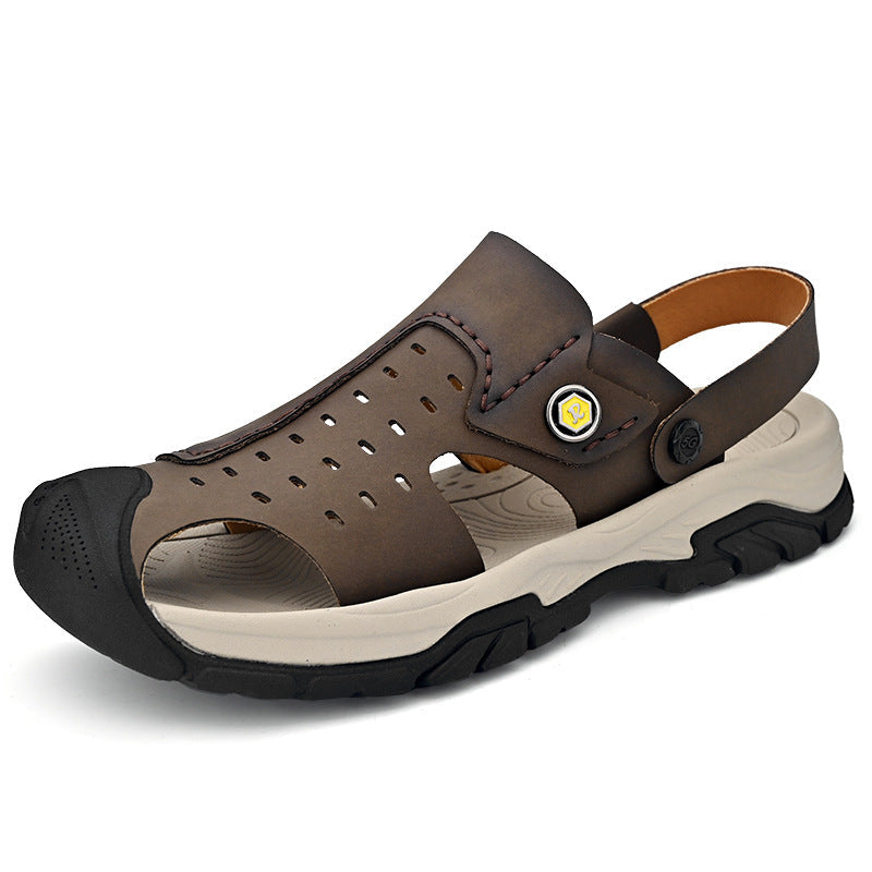 Herren Sandalen mit atmungsaktivem Design und rutschfester Sohle R&B