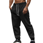 Herren Freizeithosen mit Kabelstrickdesign und verstellbarem Kordelzug R&B