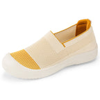 Damen Atmungsaktive Slip-On Freizeitschuhe mit elastischem Obermaterial R&B