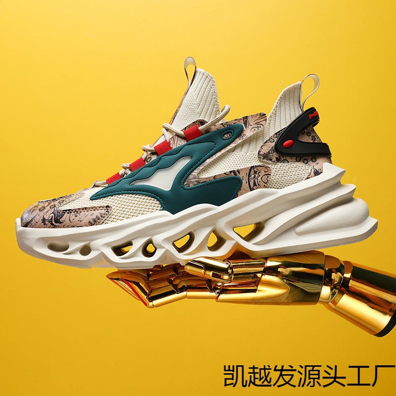 Damen High-Performance Sneakers mit innovativem Sohlenprofil R&B
