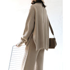 Damen Strickanzug mit weitem Bein und eleganter Passform R&B