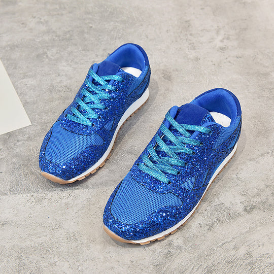 Damen Glänzende Sneaker R&B