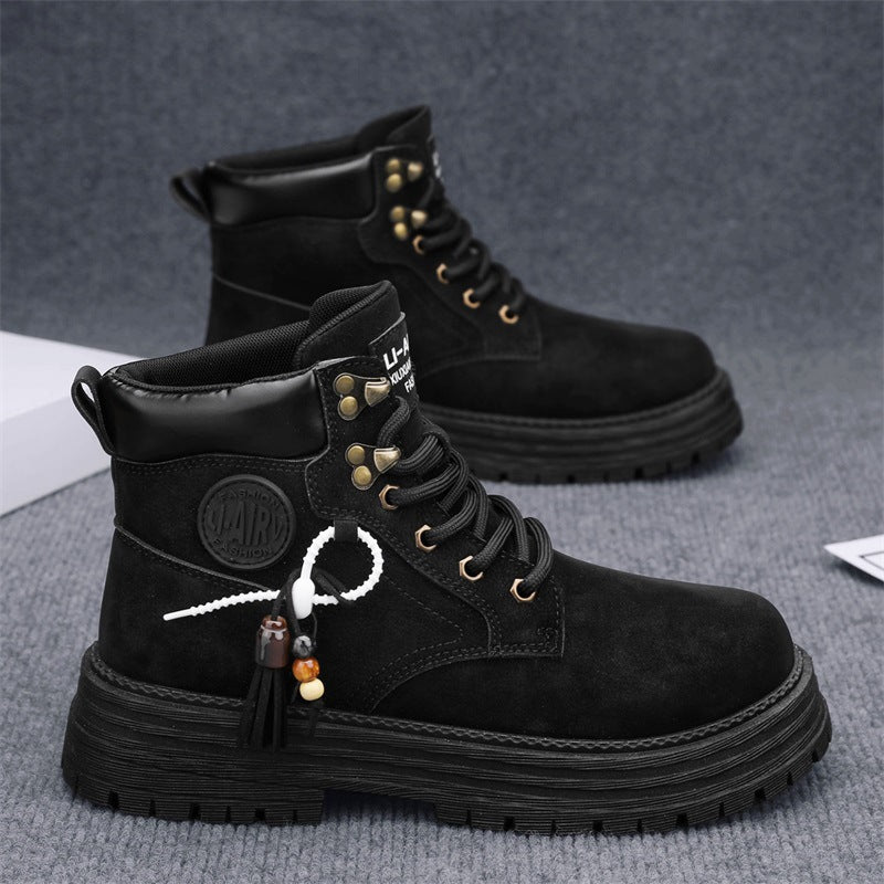 Damen robuste Winterboots mit modischen Details