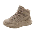 Damen Sportliche Winter Sneakers mit hochgezogenem Schaft und rutschfester Sohle R&B