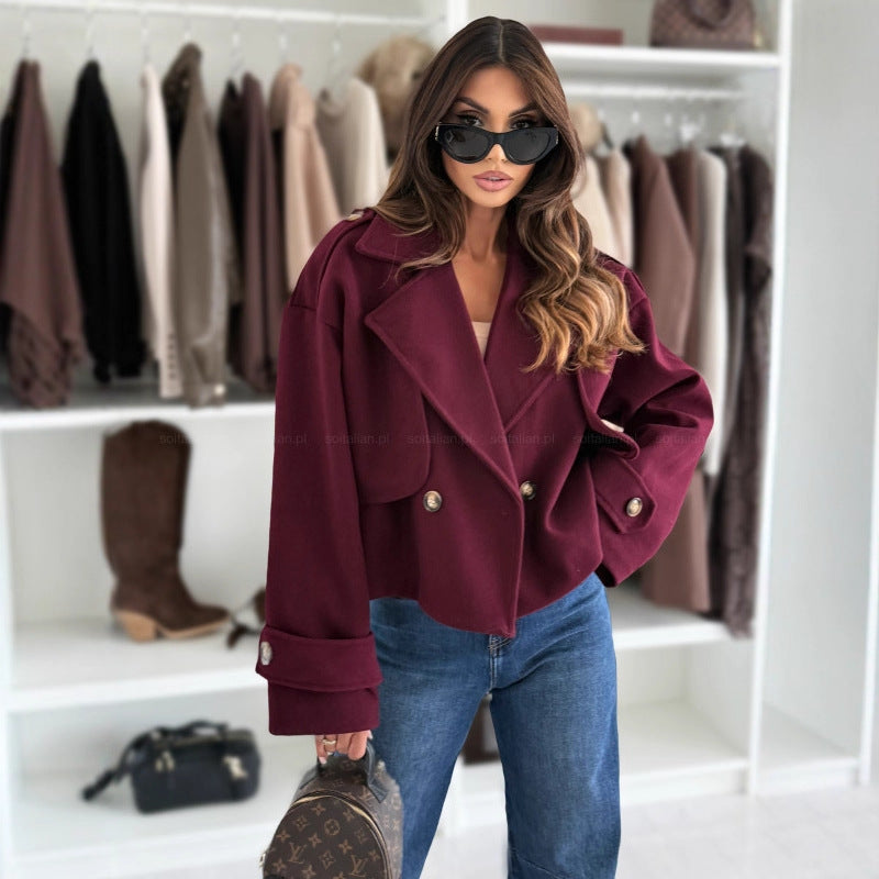 Damen Modische Kurzjacke R&B