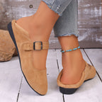 Damen Ballerinas mit verstellbarem Riemen und elegantem Design R&B