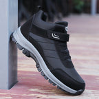 Damen Wanderstiefel mit rutschfester Profilsohle und verstellbarem Klettverschluss Heidi Mode