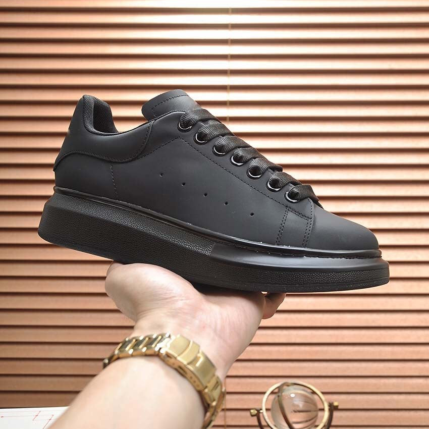 Damen Sportliche Sneakers mit modischer Lederspitze und gepolsterter Sohle R&B