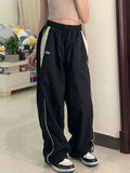 Damen Freizeithose mit seitlichen Kontraststreifen und elastischem Bund R&B