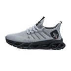 Damen Atmungsaktive Fitness-Sneaker mit rutschfester Sohle und elastischem Schnürsystem R&B