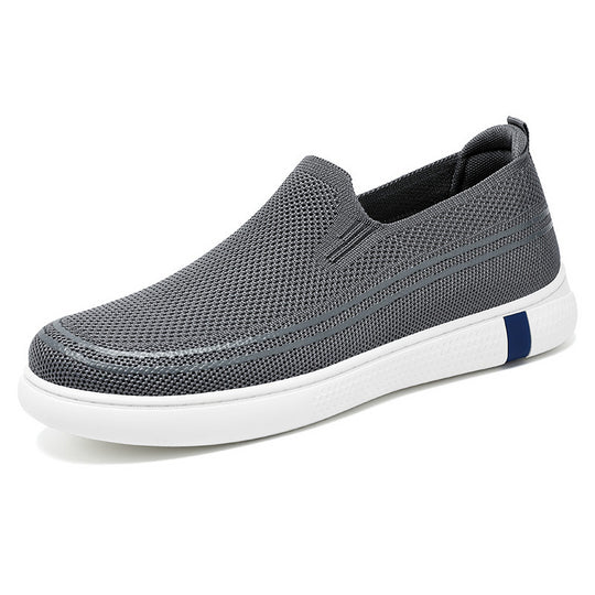 Damen Bequeme Slip-On Freizeitschuhe mit atmungsaktiver Mesh-Oberfläche R&B