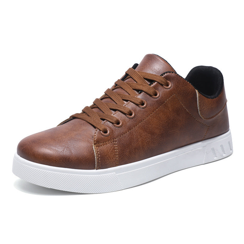 Damen modische Sneakers aus hochwertigem Kunstleder mit flexiblem Profil R&B