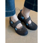 Damen Komfortable und stilvolle Klettschuhe
