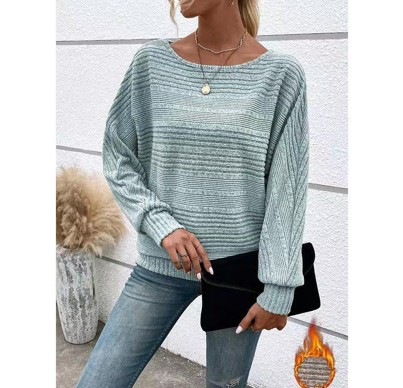 Damen Pullover mit strukturiertem Muster R&B