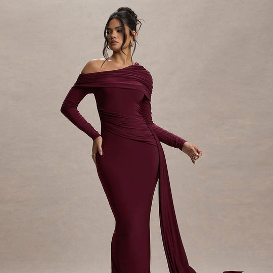 Damen Figurbetontes Abendkleid R&B