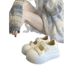 Damen Bequeme Sneakers mit komfortabler Klettverschluss und einzigartigem Design