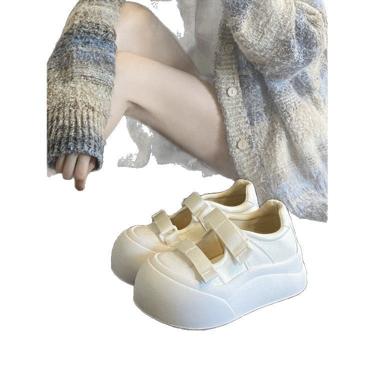 Damen Bequeme Sneakers mit komfortabler Klettverschluss und einzigartigem Design