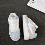 Damen Sneakers mit modischem Textilmuster und komfortabler Dämpfung