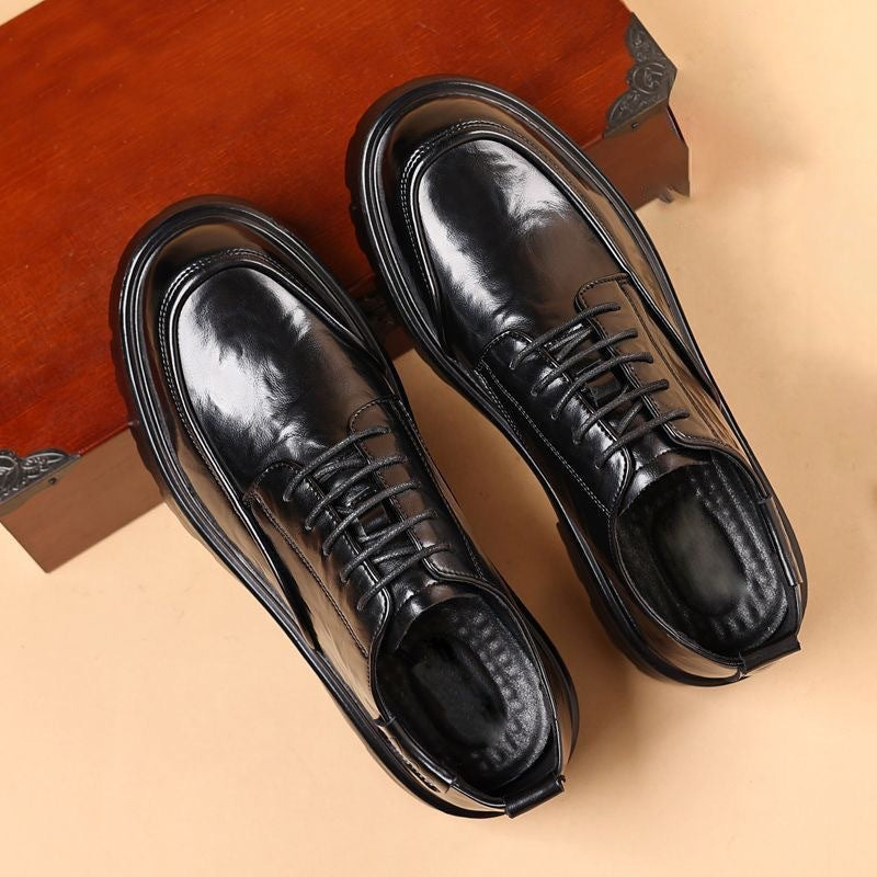 Herren Klassische Schnürschuhe mit rutschfester Sohle und robustem Obermaterial R&B