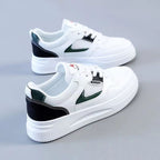 Damen Sportliche Sneaker mit modischen Farbakzenten und rutschfester Sohle R&B