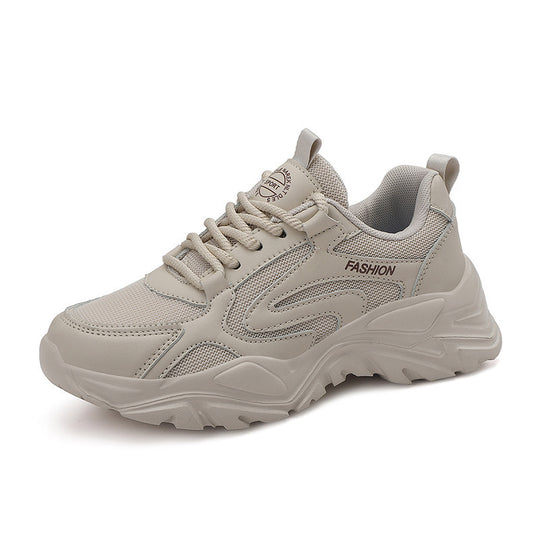 Damen sportive Sneakers mit atmungsaktivem Obermaterial und dämpfender Sohle R&B