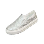 Damen Slip-On Sneakers mit eleganter Steppoptik und rutschfester Sohle R&B