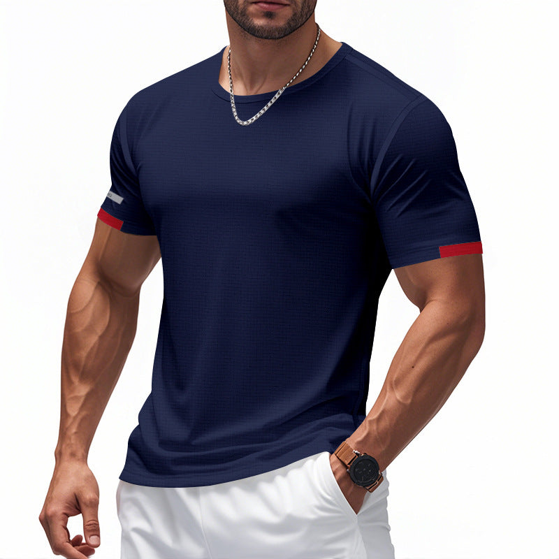Herren Funktions-T-Shirt mit atmungsaktivem Design und reflektierenden Details R&B