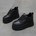 Damen modische Plateau Sneakers