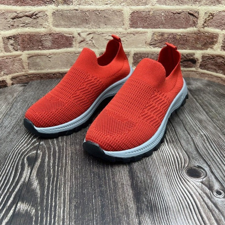 Damen atmungsaktive Slip-On Sneakers R&B