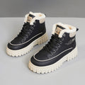 Damen Winterliche High-Top Stiefel mit kuscheligem Innenfutter und robuster Profilsohle R&B