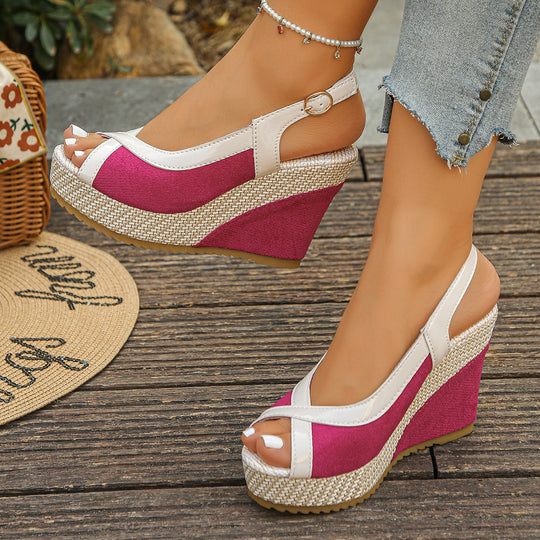Damen Wedge Sandalen R&B