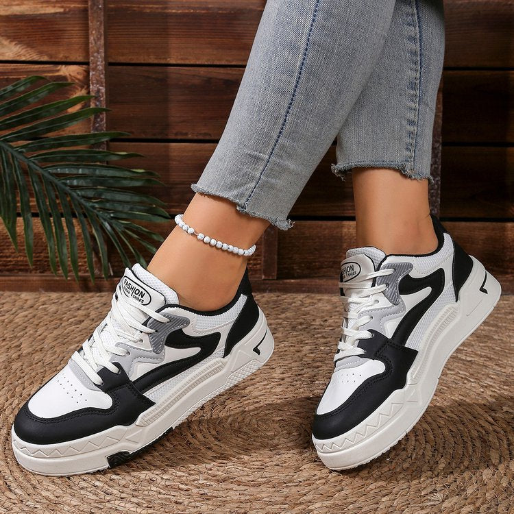 Damen Sportliche Sneakers mit rutschfester Sohle und atmungsaktivem Obermaterial R&B