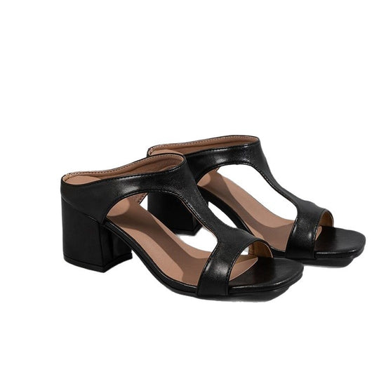 Damen Komfortable Sandalen mit elegantem Blockabsatz R&B