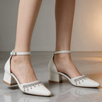 Damen Elegante Slingback-Pumps mit strassverzierten Details R&B