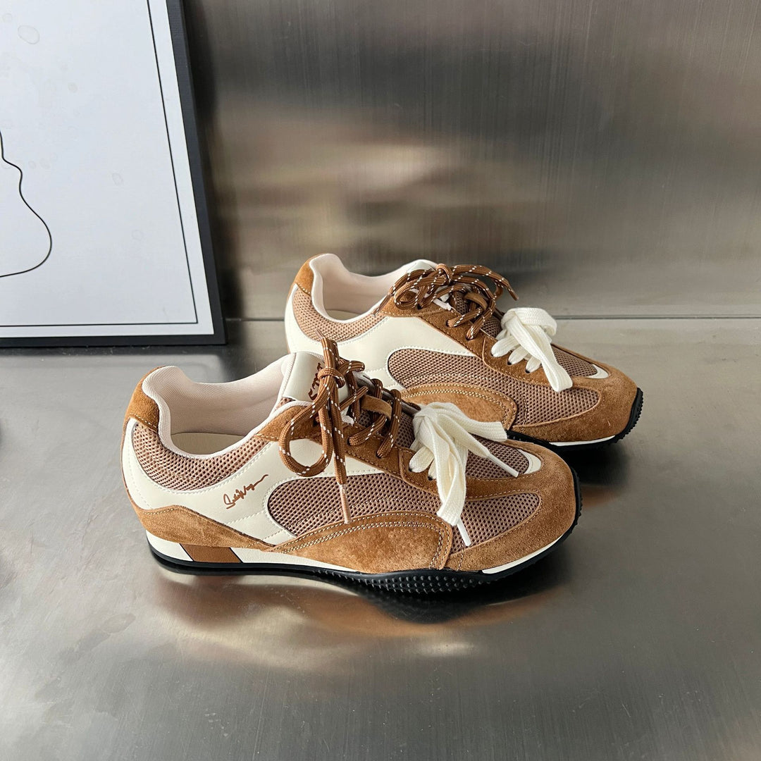 Damen Sportliche Sneakers mit atmungsaktivem Obermaterial und weicher Polsterung R&B