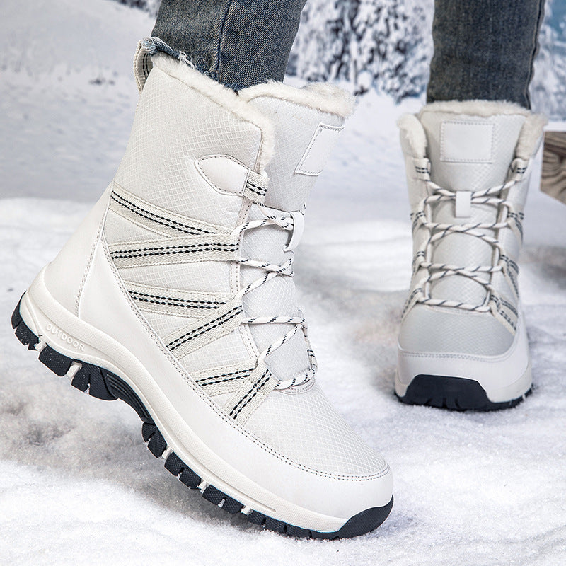 Damen Winterboots mit isolierendem Futter und rutschfester Sohle R&B