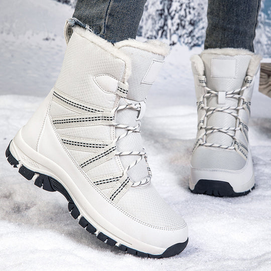 Damen Winterboots mit isolierendem Futter und rutschfester Sohle R&B