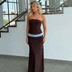 Damen Maxi Kleid R&B