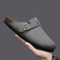 Damen elegante Clogs mit verstellbarem Riemen und rutschfester Sohle R&B