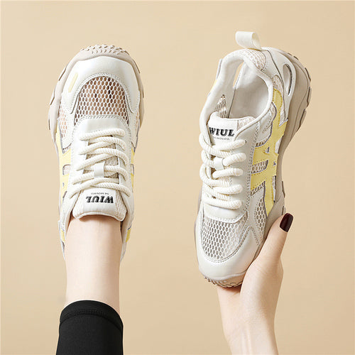 Damen Atmungsaktive Fitness-Sneaker mit flexibler Sohle R&B