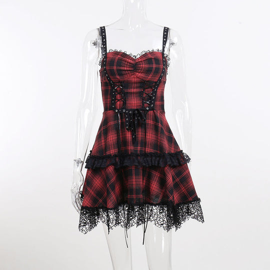 Damen figurbetonte Bluse mit Rüschendetails und Schnürung R&B