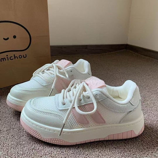 Damen Atmungsaktive Sneakers mit reflektierenden Akzenten und rutschfester Sohle R&B