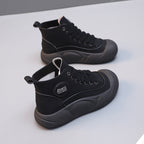 Damen Modische High-Top Sneaker mit rutschfester Sohle und hohem Komfort R&B