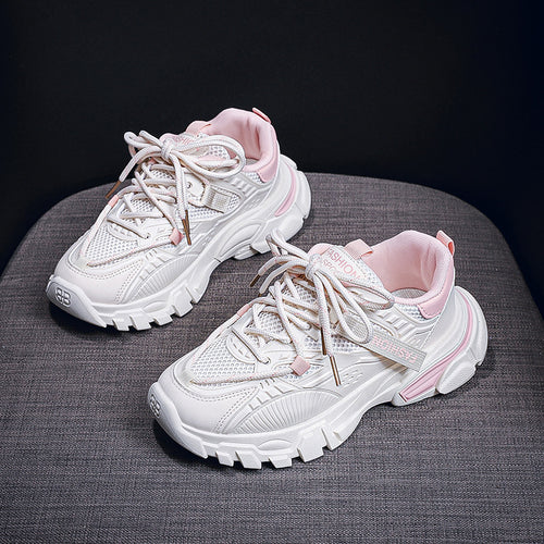 Damen Sportliche Chunky Sneakers mit atmungsaktiver Konstruktion R&B