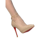 Damen elegante High Heel Pumps mit hochwertigem Lackfinish R&B