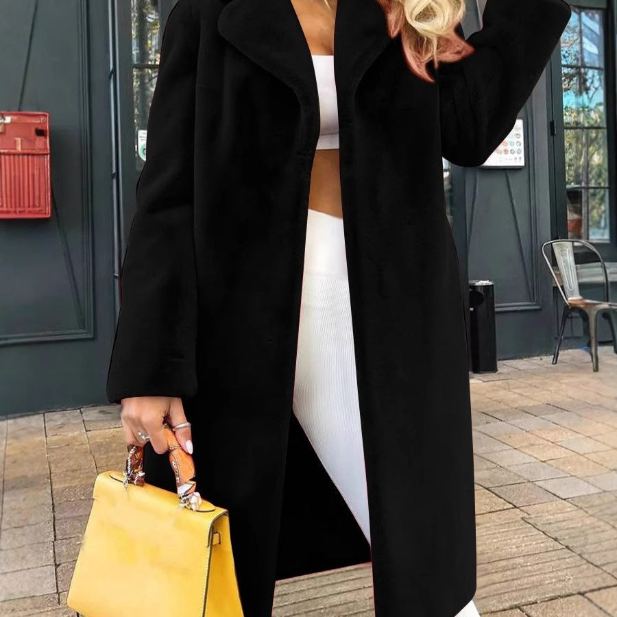 Damen elegante Fleecejacke mit modernem Schnitt und großzügigen Taschen R&B